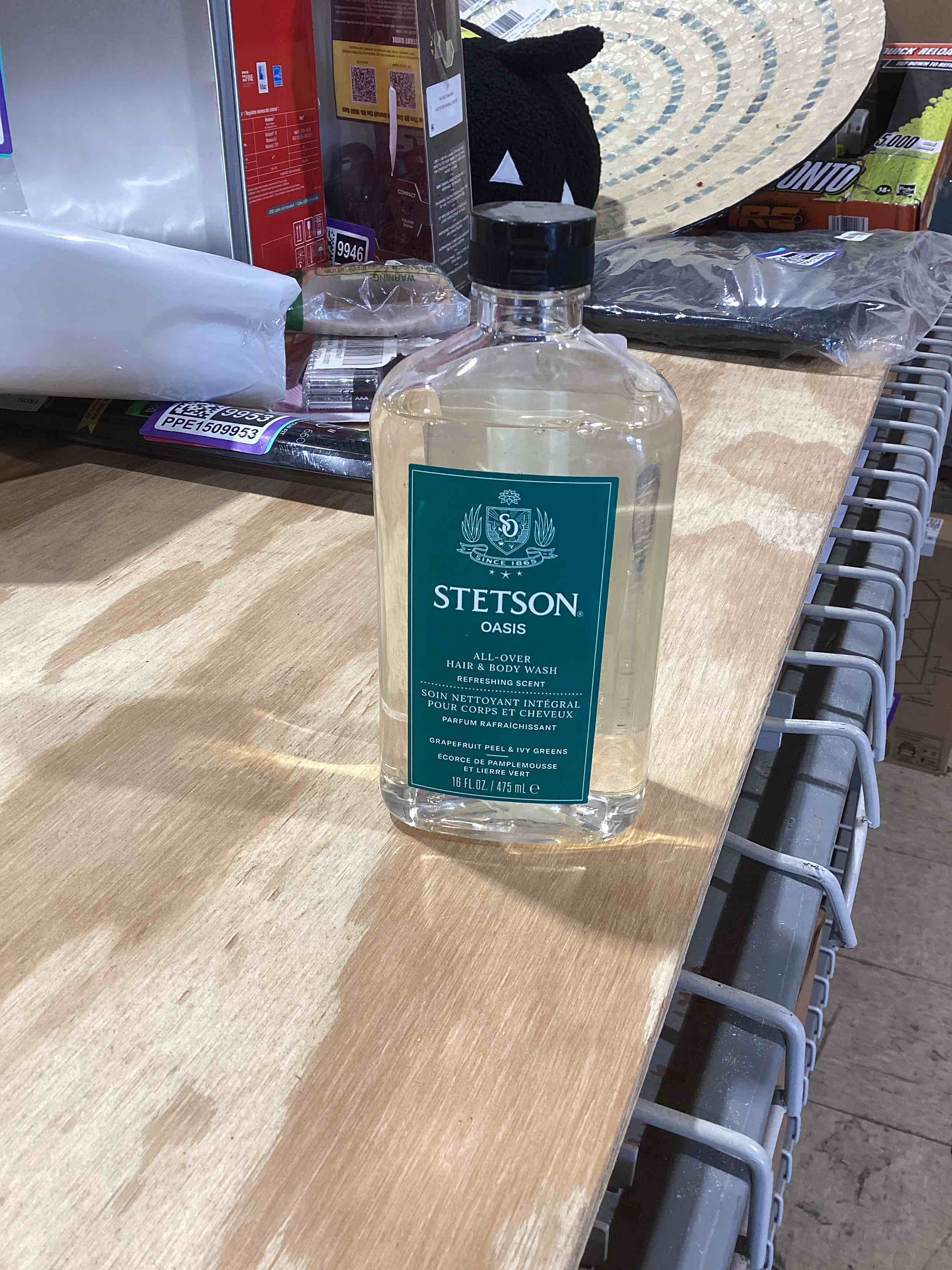 Condition photo showing Brand New for stetson oasis all over hair and body wash 16oz