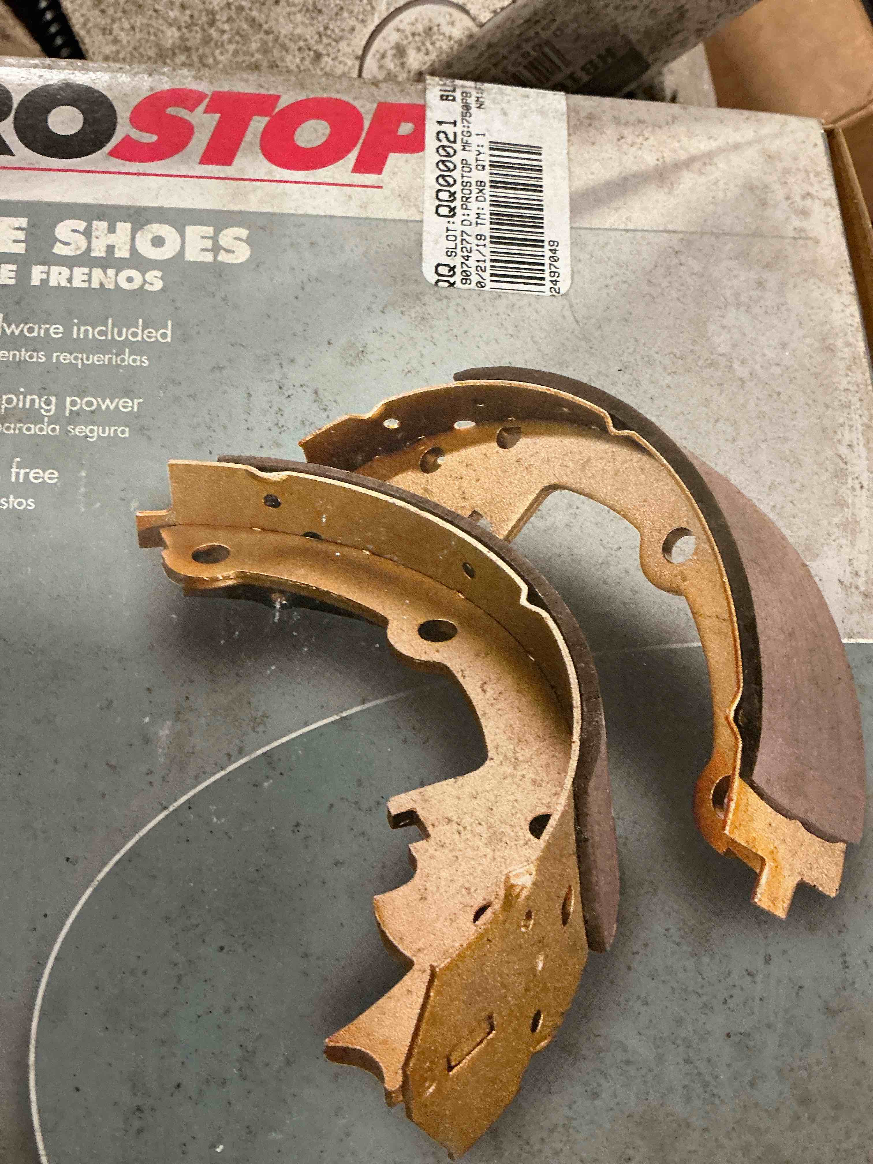 750PS PROSTOP BRAKE SHOES