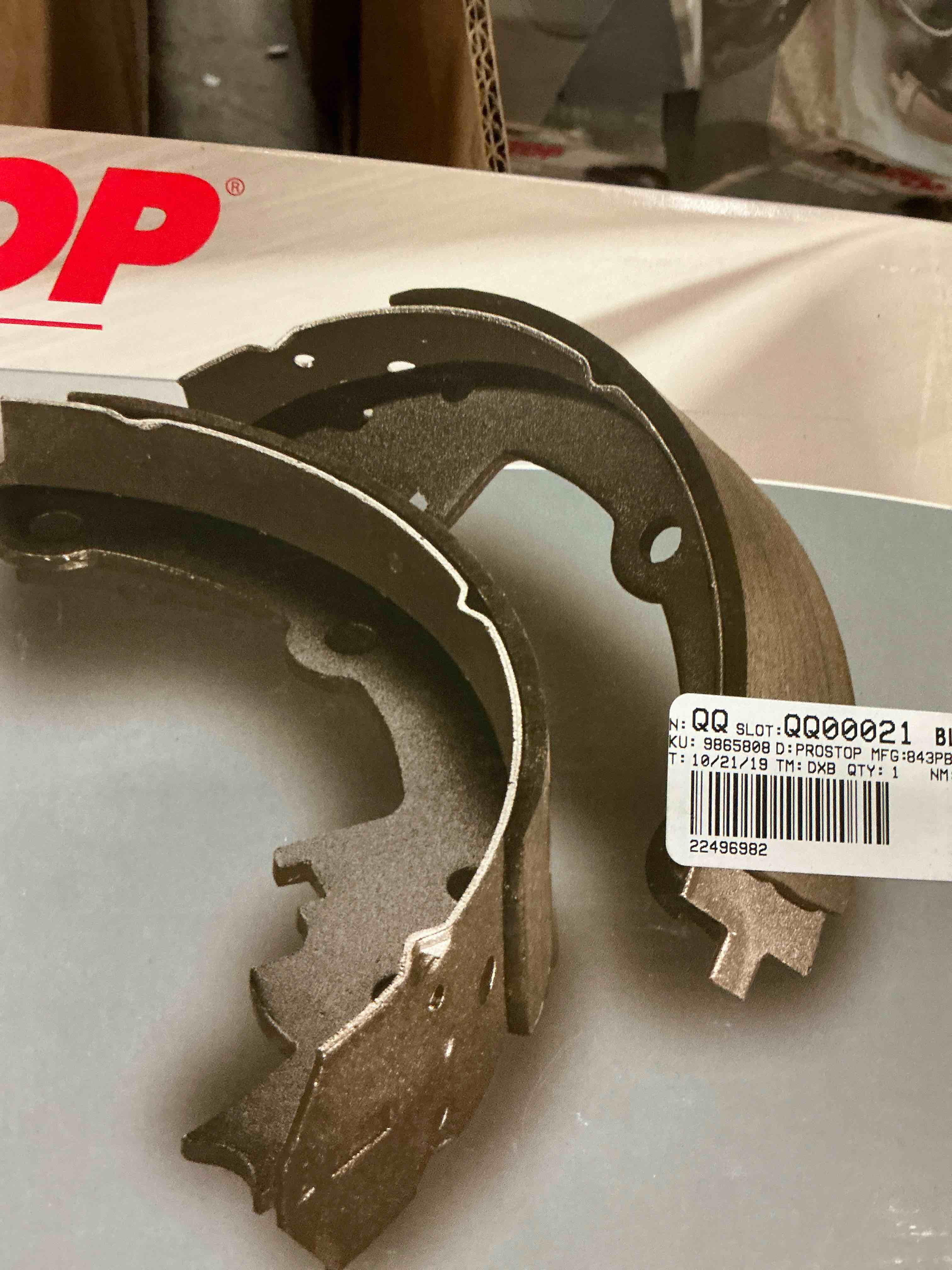 843PB PROSTOP brake shoes 
