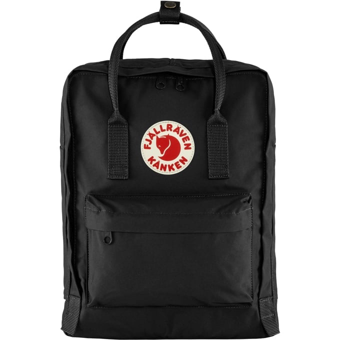 Fjallraven Women's Kanken 13" Laptop Backpack, Black, One Size
