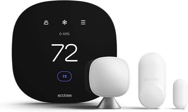 ecobee Smart Thermostat with Whole Home Sensors 