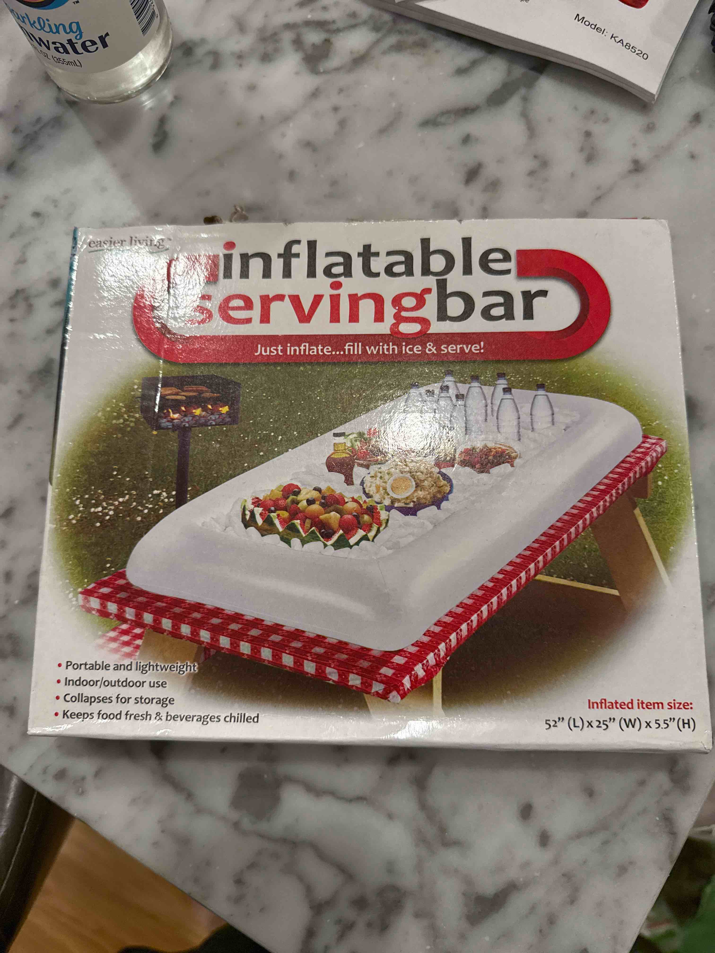 inflatable serving bar