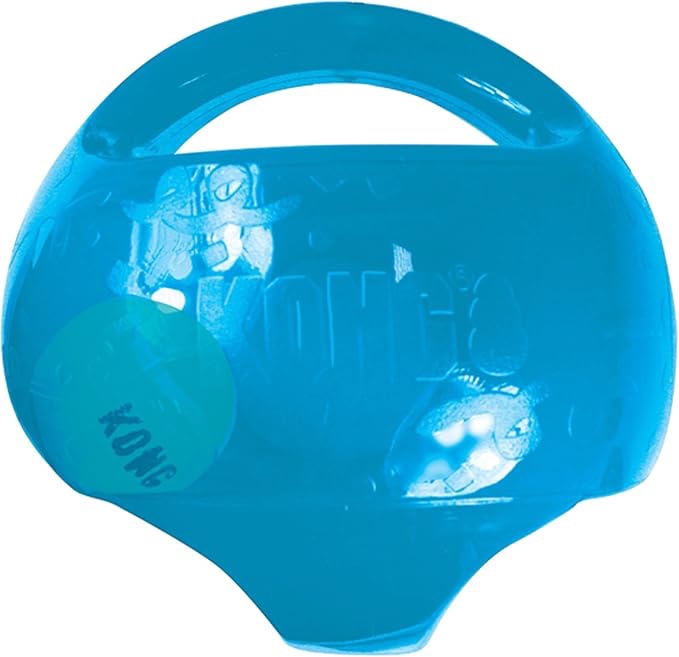 KONG Jumbler Ball - Interactive Dog Toy for Dog & Puppy Playtime - Fetch Toy with Tennis Ball - Dog Supplies for Engaging Play - for Large/XL Dogs(2 Ball))