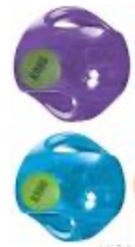 Assorted Of 2 KONG Jumbler Ball ((X-Large)) Varies Colors 