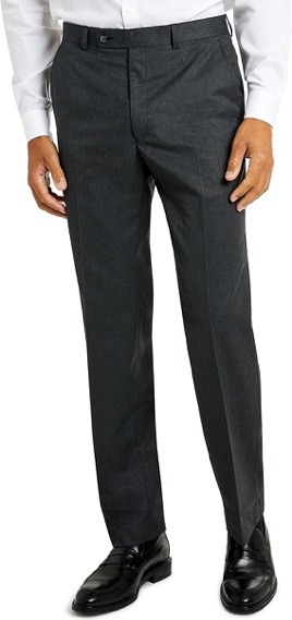 Van Heusen Men's Regular Fit Suit Separates, Grey, 32W x 30L
