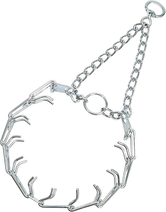 Herm Sprenger Ultra-Plus Prong Dog Training Collar  Chrome  3.0 mm x 18  Neck Size; 20  Chain Length