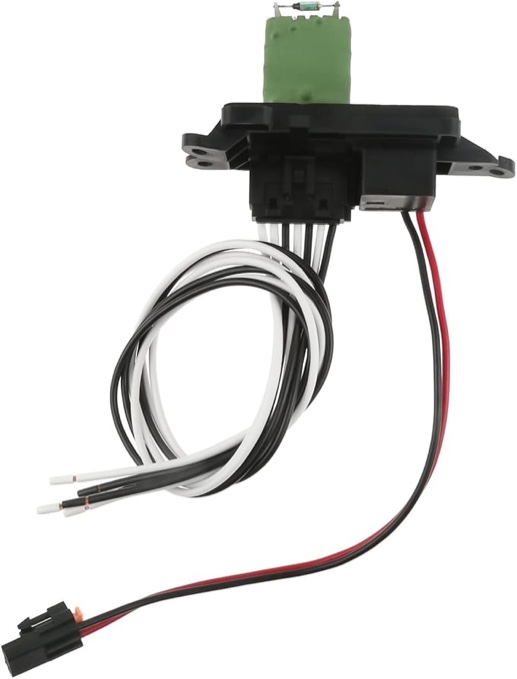 89019088 HVAC Blower Motor Resistor Kit with Harness, Compatible with 2003-2006 Chevy Silverado Tohoe Avlanche Yukon GMC Sierra Suburban Cadillac ESV EXT Replace 22807123 973-405 15-81086