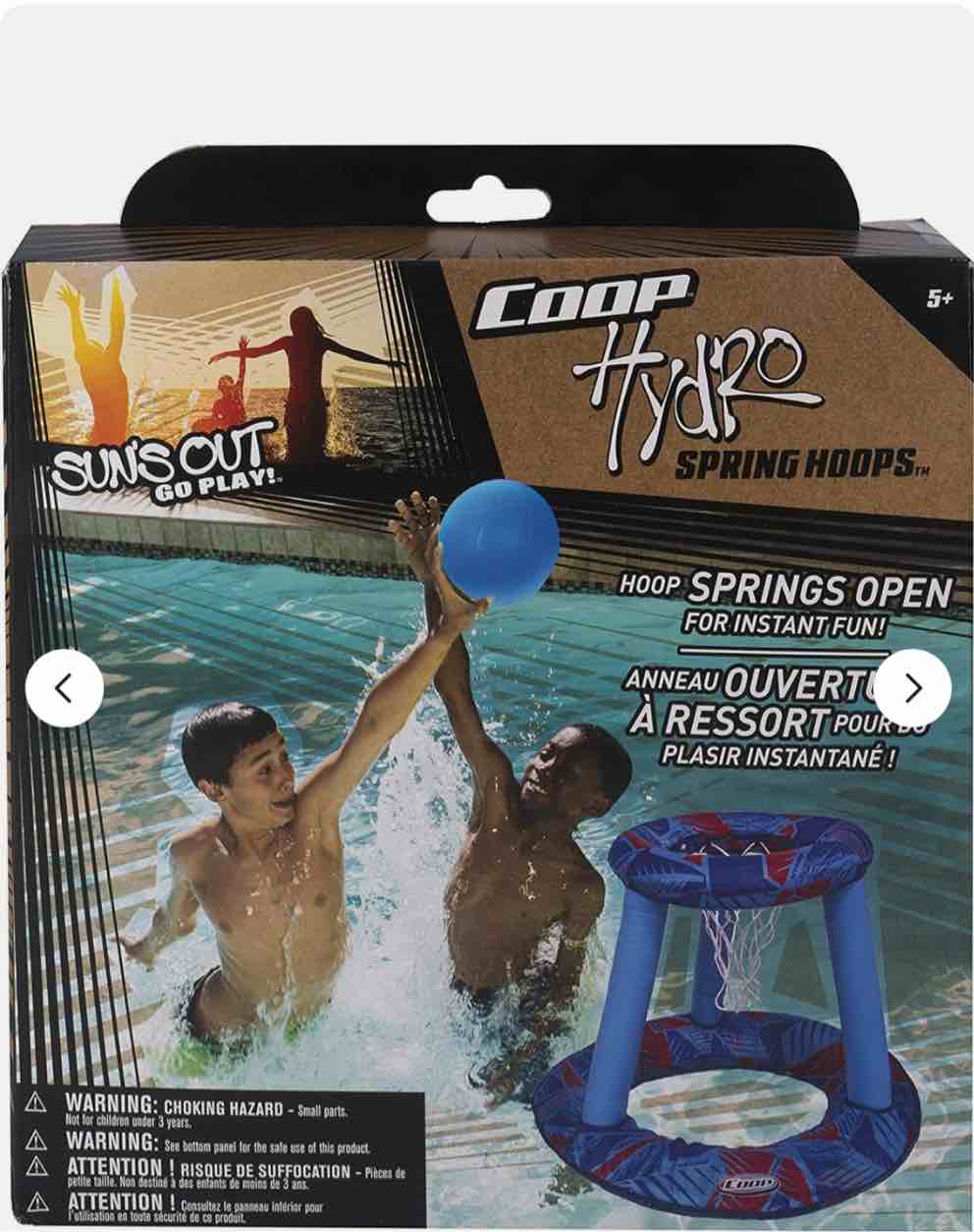 Coop Hydro Spring Basketball 100 Waterproof Hoop Water Sport Swimming Pool