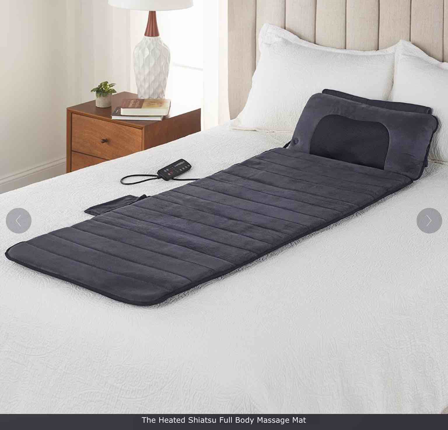 The Heated Shiatsu Full Body Massage Mat