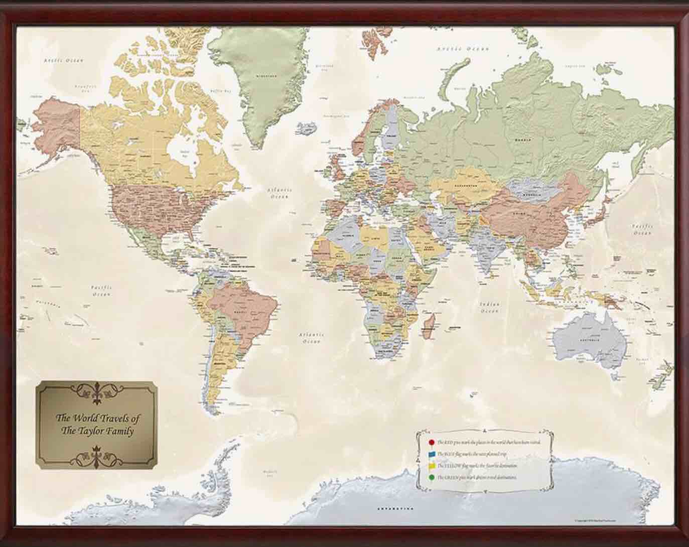 The Personalized Travel Map