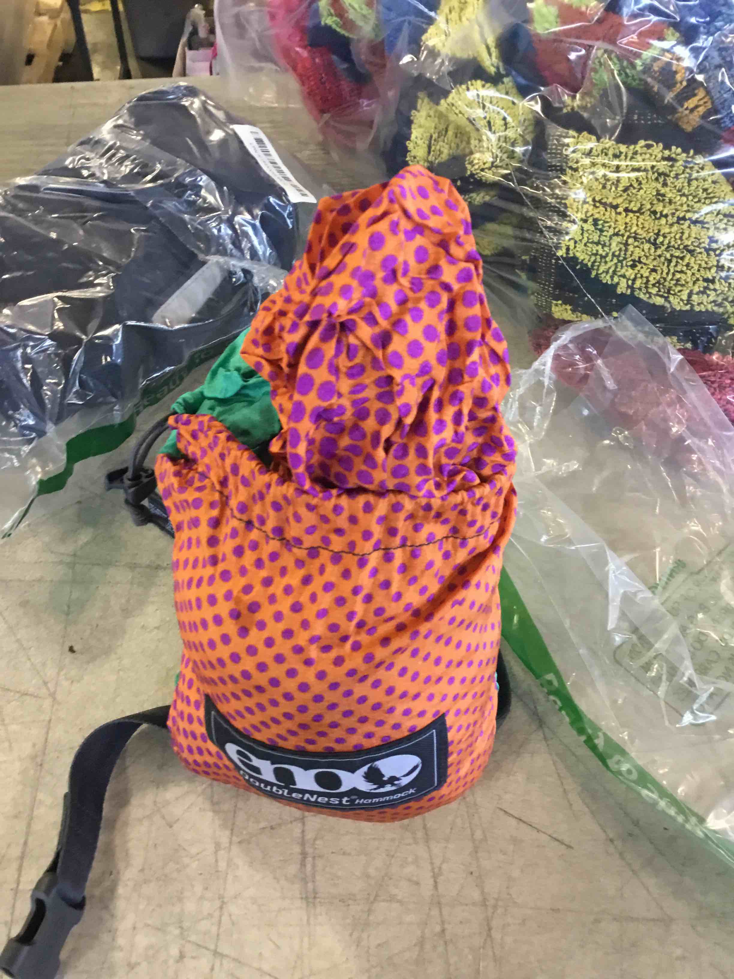 ENO DoubleNest Hammock - Lightweight, Portable, 1 to 2 Person Hammock - for Camping, Hiking, Backpacking, Travel, a Festival, or The Beach 