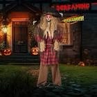 8.2Ft Scarecrow Halloween Animatronic With Sound Activated