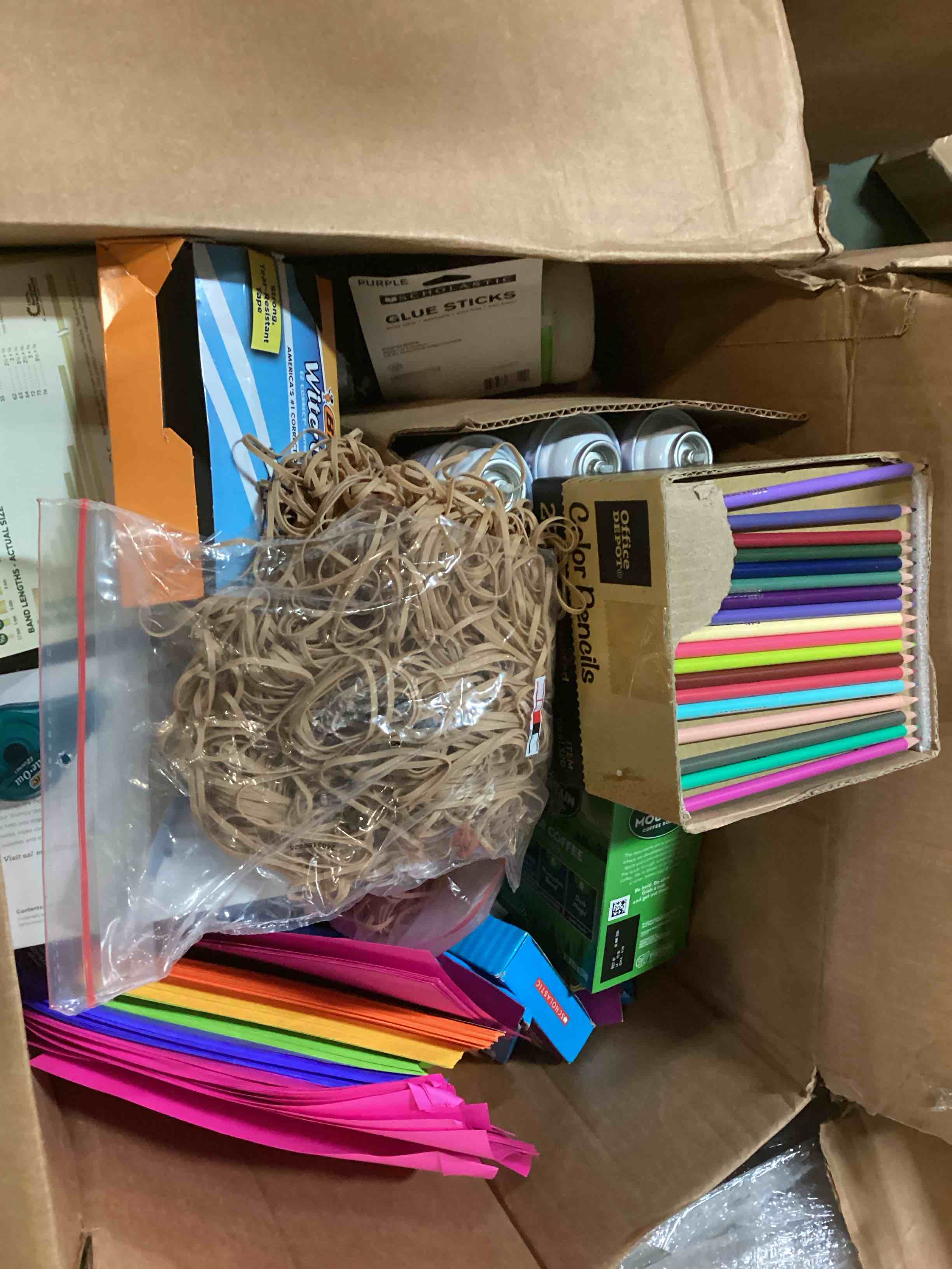 Condition photo showing Good Condition for Assorted Lot of Office and School Supplies 