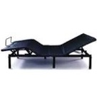 Geloff Adjustable Bed Frame with Wireless Remote, Electric Bed, Zero Gravity Bed, Head and Foot Incline, Adjustable Leg Heights Bed Base, Memory Pre-Sets, Anti-Snore