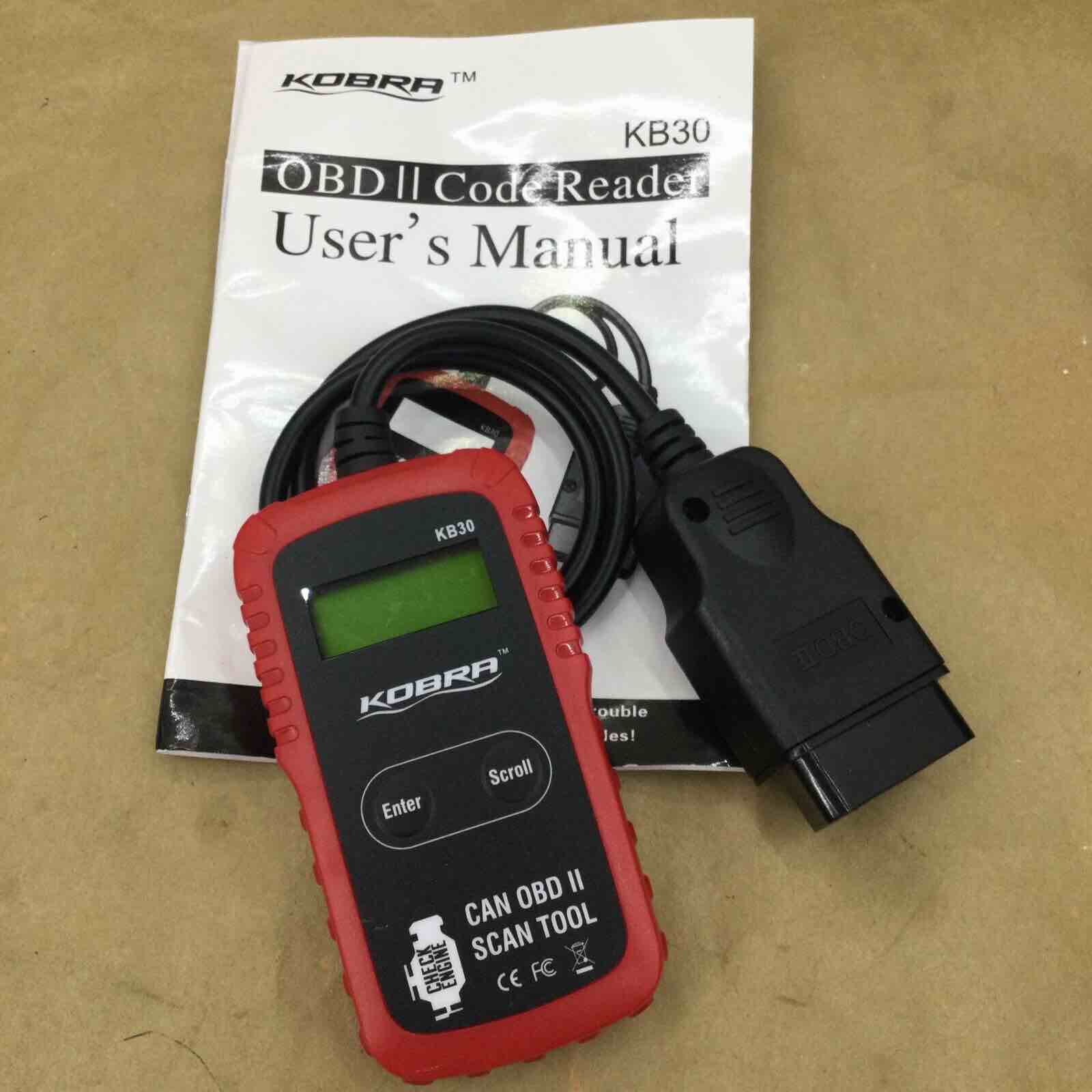 Kobra Newest Version OBD2 Scanner Car Code Reader Universal Automotive. B1