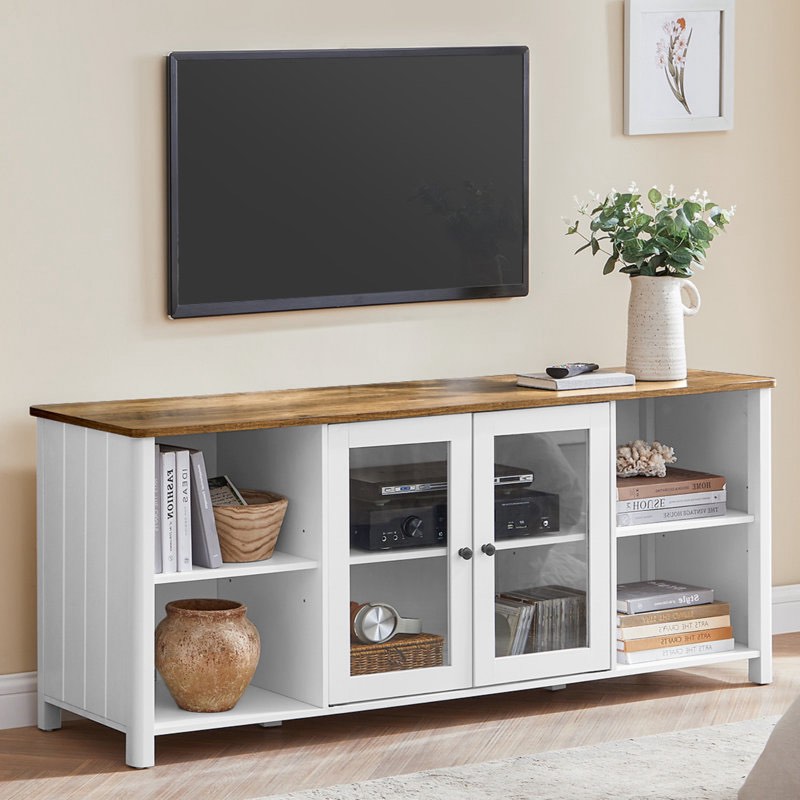 Arainn TV Stand for TVs up to 65" with Open Shelves