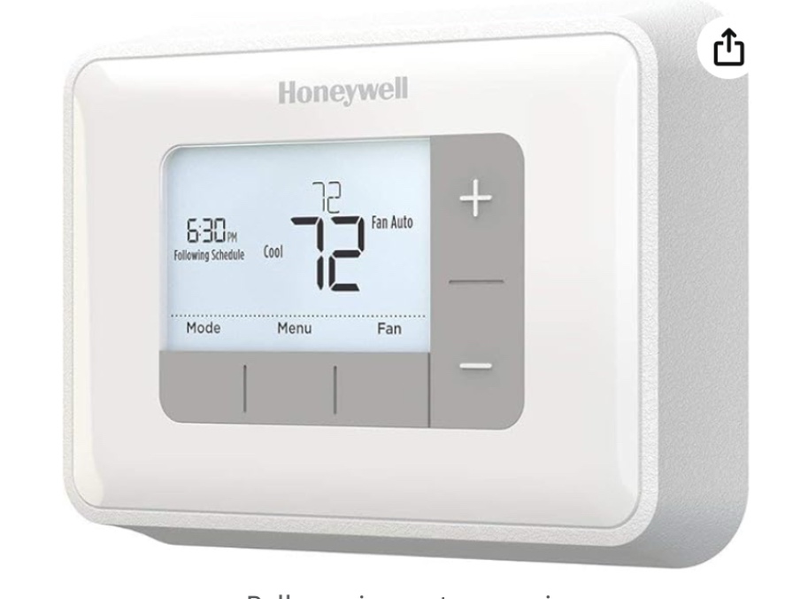 Honeywell program thermostat