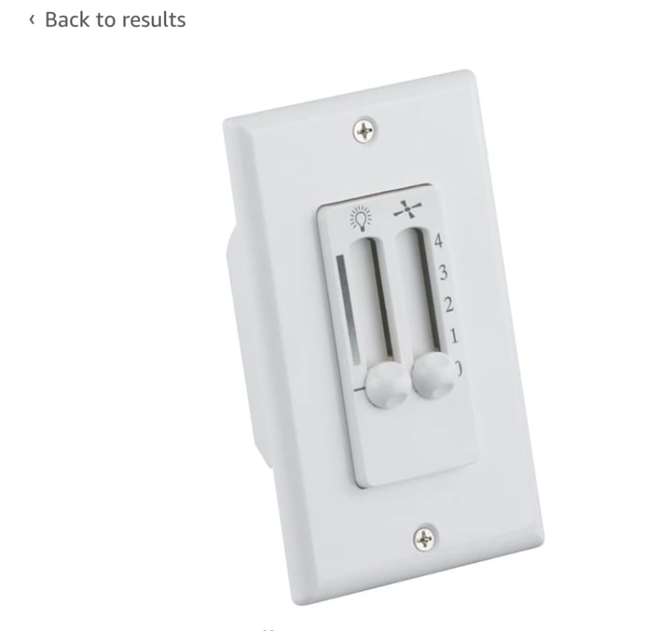 universal ceiling fan wall control