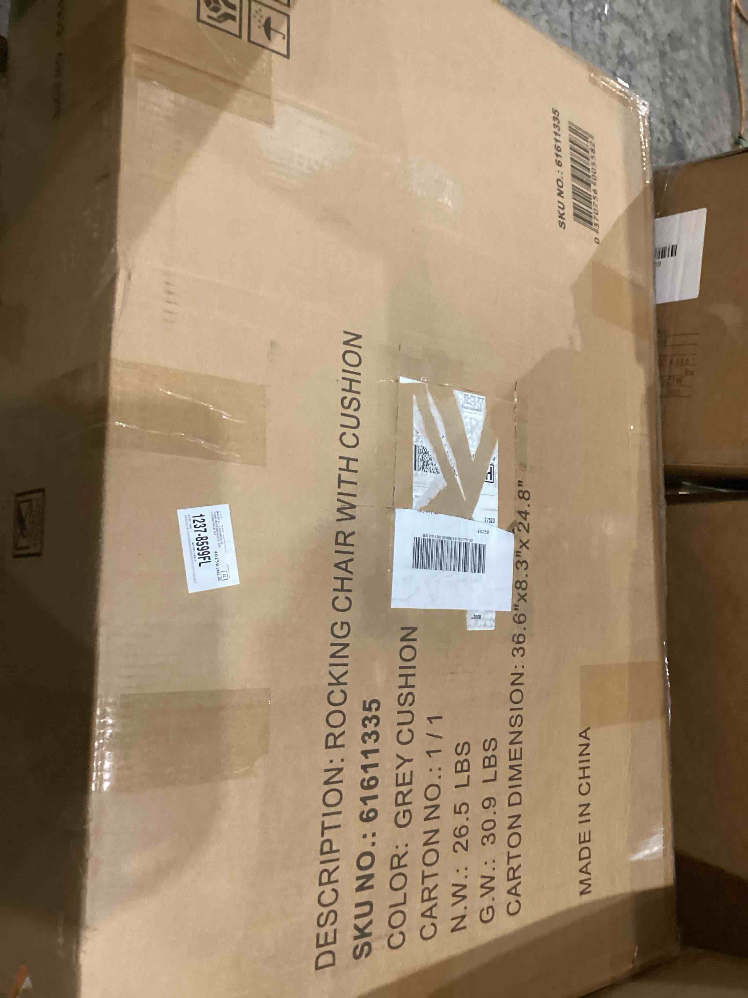 Ghiorghi Metal Outdoor Rocking Chair