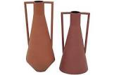 Uma set of 2 12inx14in vases