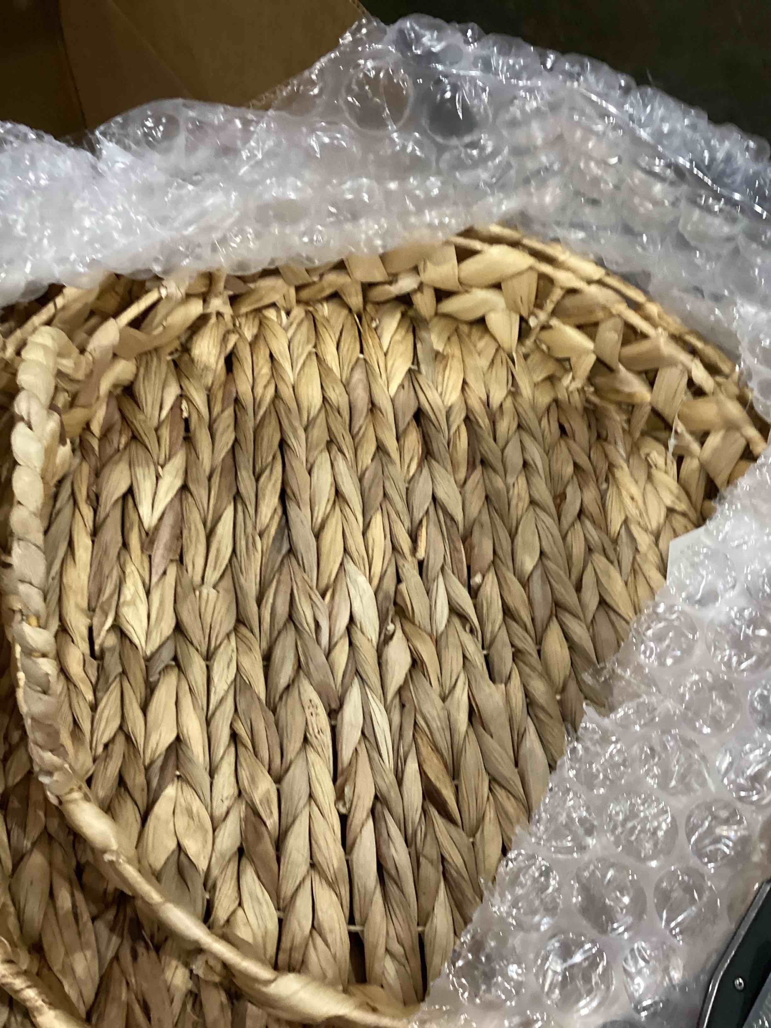 sea grass tray  set 3 