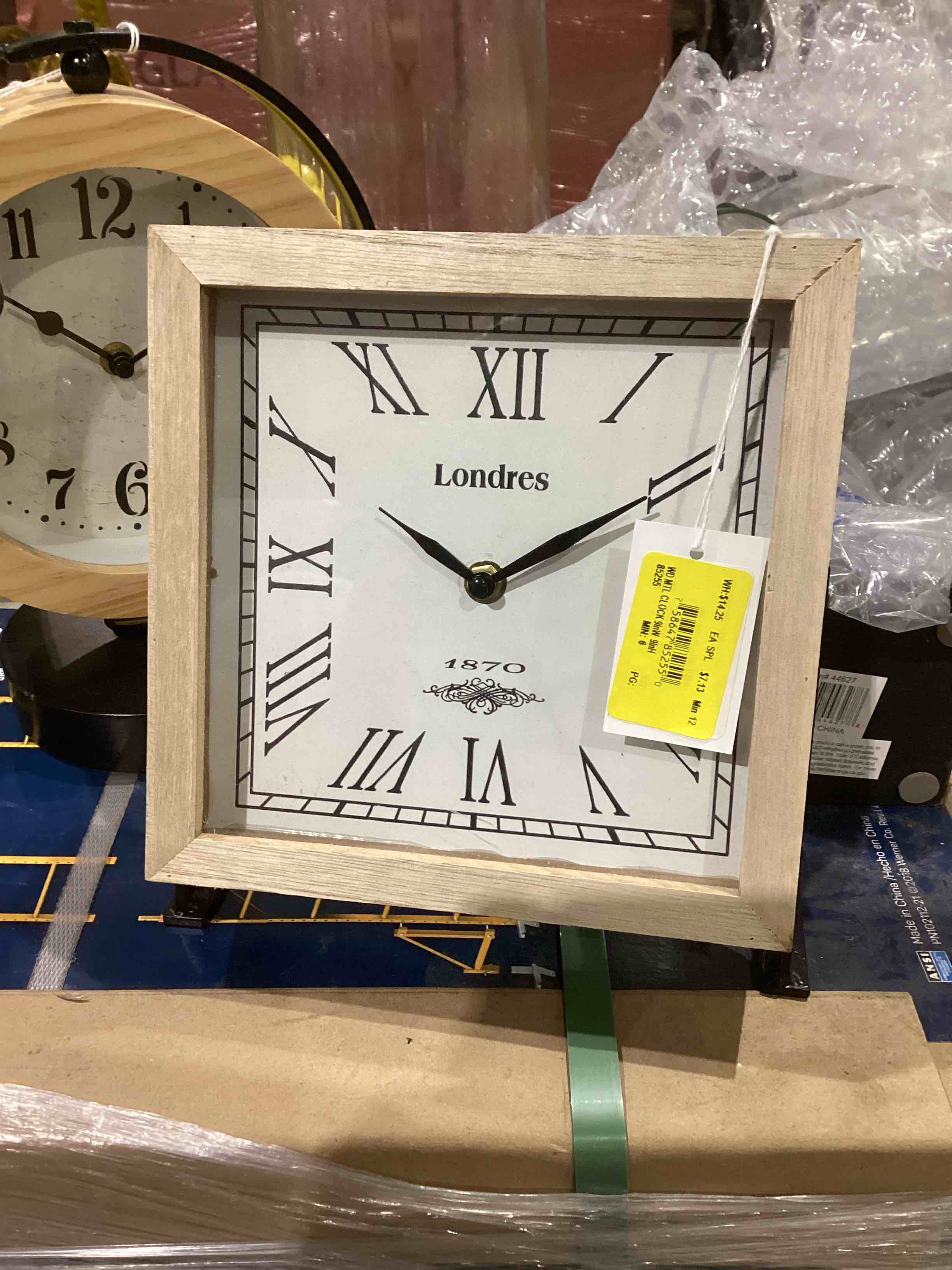 UMA Enterprise Brown Decorative Clock