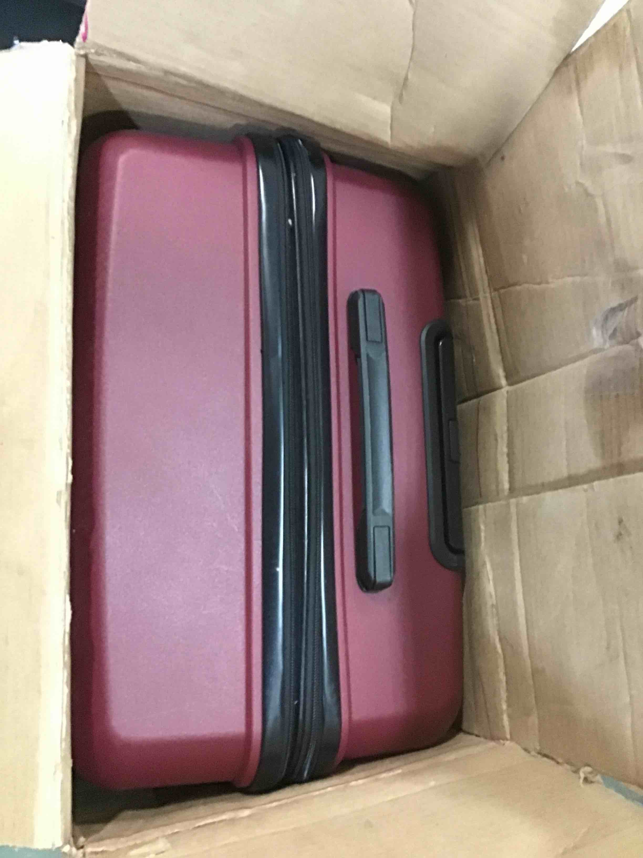 Condition photo showing As Is for FOCHIER F Expandable Luggage Sets 3 Piece With TSA Lock,Luggage Set PP Material Travel Suitcase Set With Spinner Wheels for Men Women, 20''/24''/28''