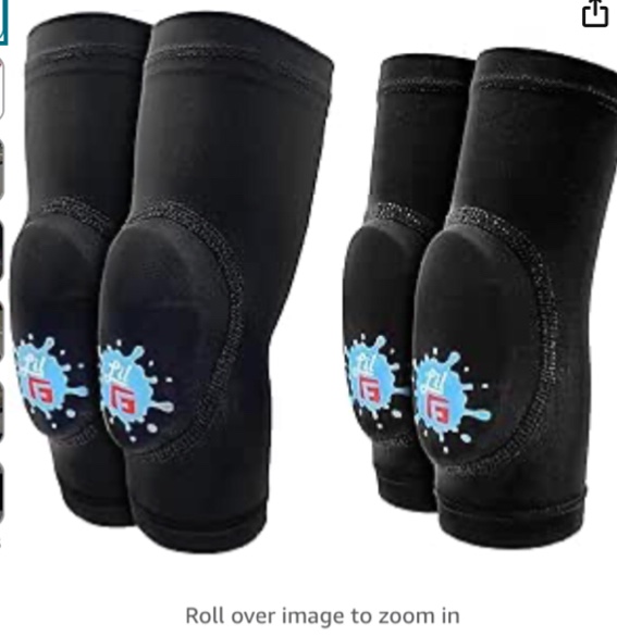 G-Form Lil' G Toddler Knee & Elbow Guard Set - Kids Athletic Safety Gear for Knee & Elbow Protection - Protective Bike & Skate Sports Accessories