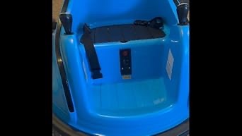 flybar car Kidzone 6V Electric Ride On Bumper Car for Kids & Toddlers 1.5-6 Years Old, DIY Sticker Baby Bumping Toy Gifts W/Remote 