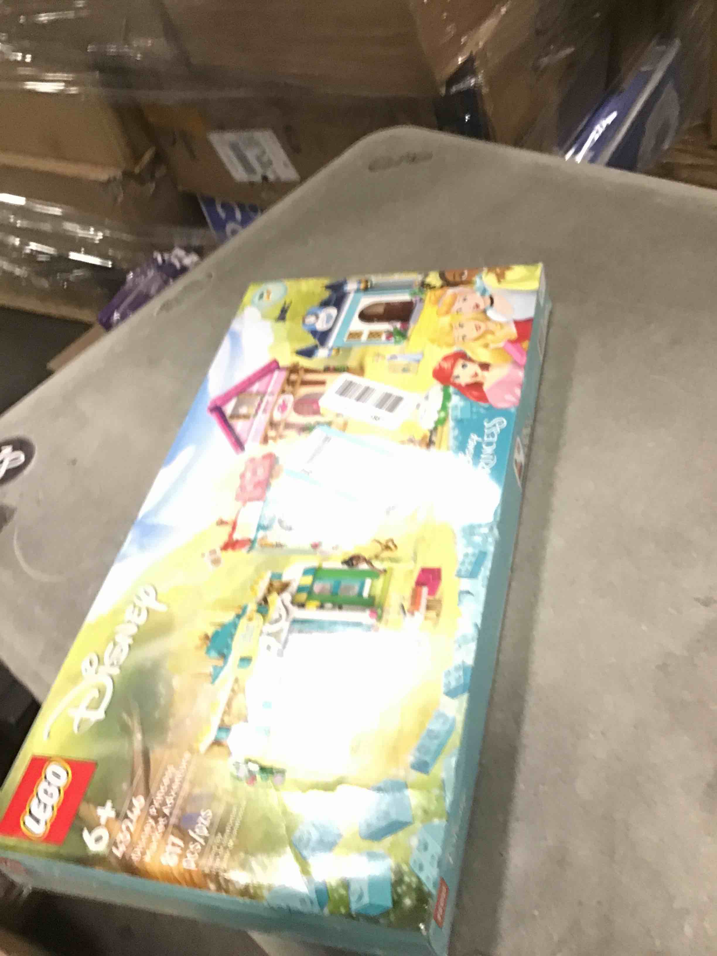 Condition photo showing Good Condition for LEGO Disney Princess Market Adventure Building Toy Set - Pretend Play Disney Toy Figures & Playsets for Girls & Boys, Ages 6+ - Disney Gifts for Kids, Birthdays, Events - 43246 Multicolor