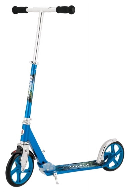 similar Razor A5 Lux Kick Scooter - Large 8" Wheels, Foldable, Adjustable Handlebars, Lightweight, for Riders up to 220 lbs
