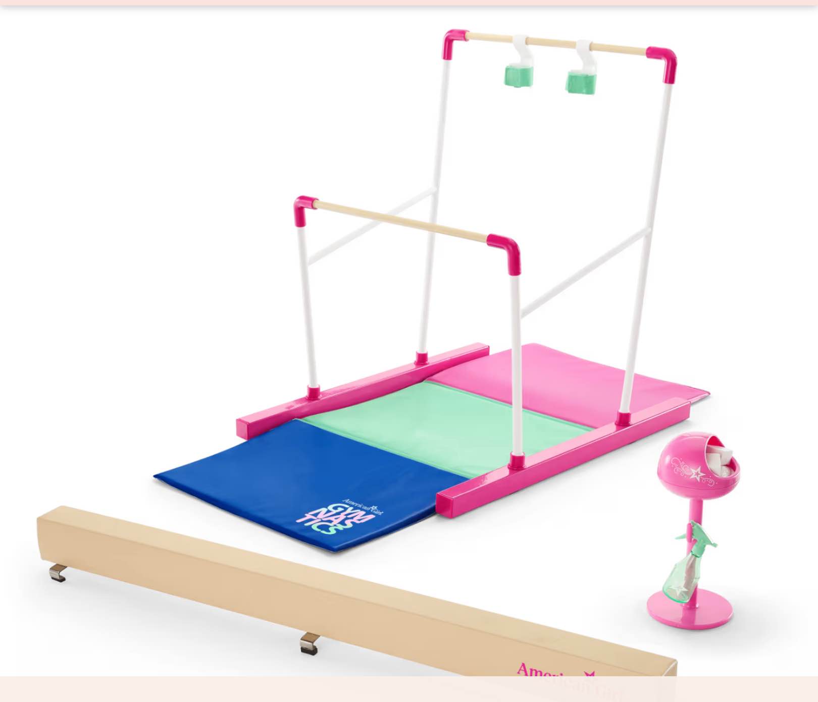 Lila'sTM Gymnastics Equipment for 18-inch Dolls (Girl of the YearTM 2024