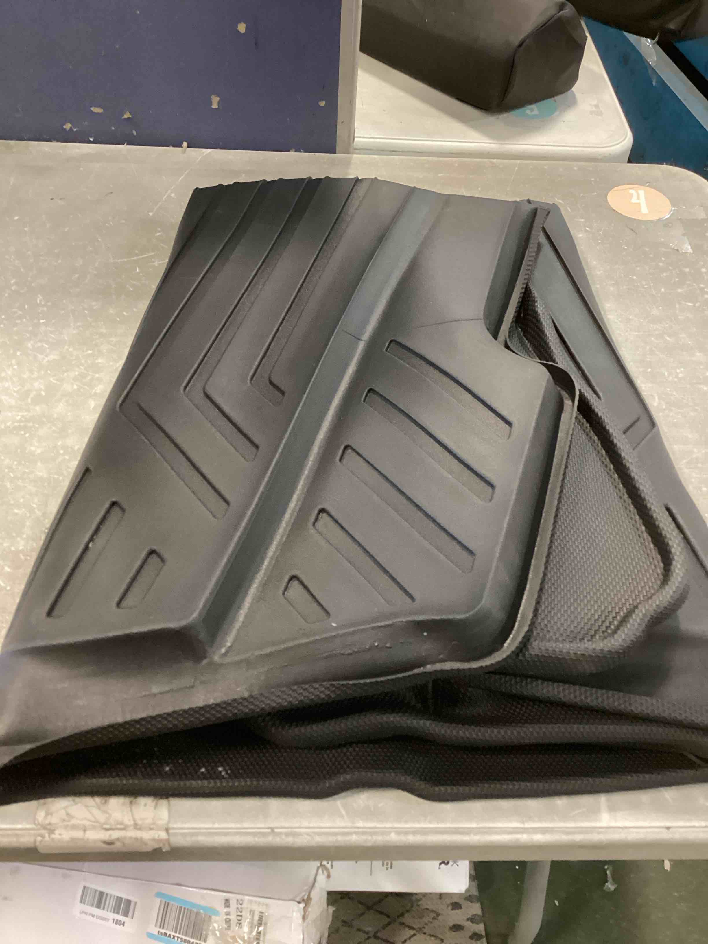 Mixsuper Rear Cargo Liner Durable Odorless Trunk Floor Mat for Tesla Model 3