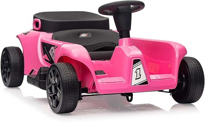 ( blue color ) 2 Seaters Kids Ride On Car Toy - Remote Control, 2 * 7Ah Battery, 2 * 120W Motors, Storage Box, Music, Max Load 200LBS for Toddlers