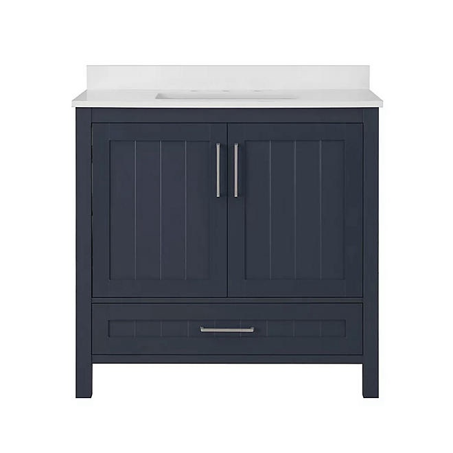 OVE Decors Kansas 36" W x 19" D Freestanding Bathroom Vanity with Sink