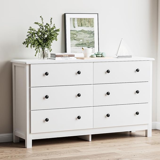 6 Drawer Double Dresser