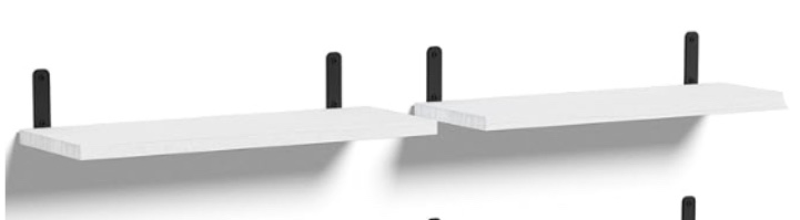 Floating Shelves Set Pine Wood