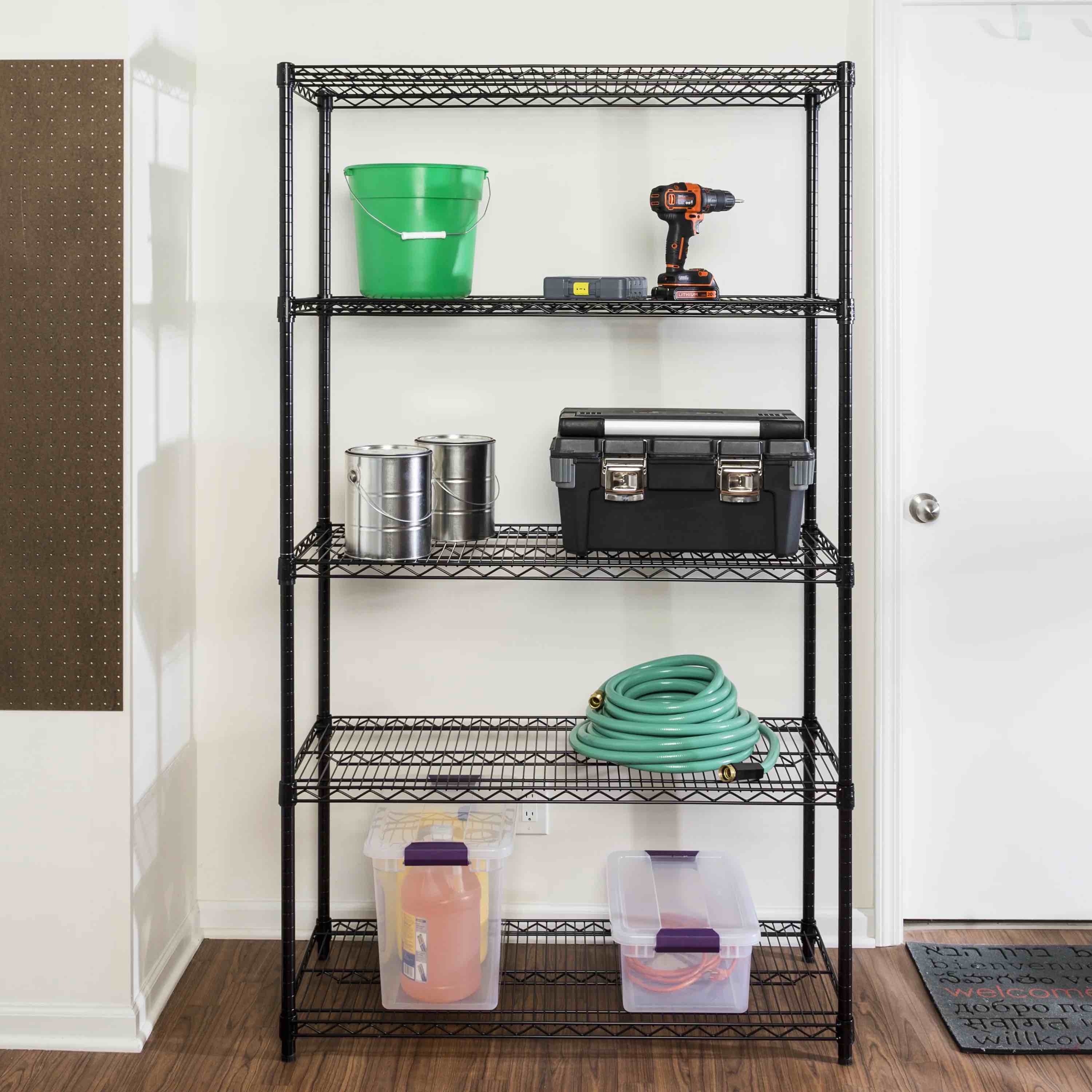 5 shelf Heavy duty shelf storage 