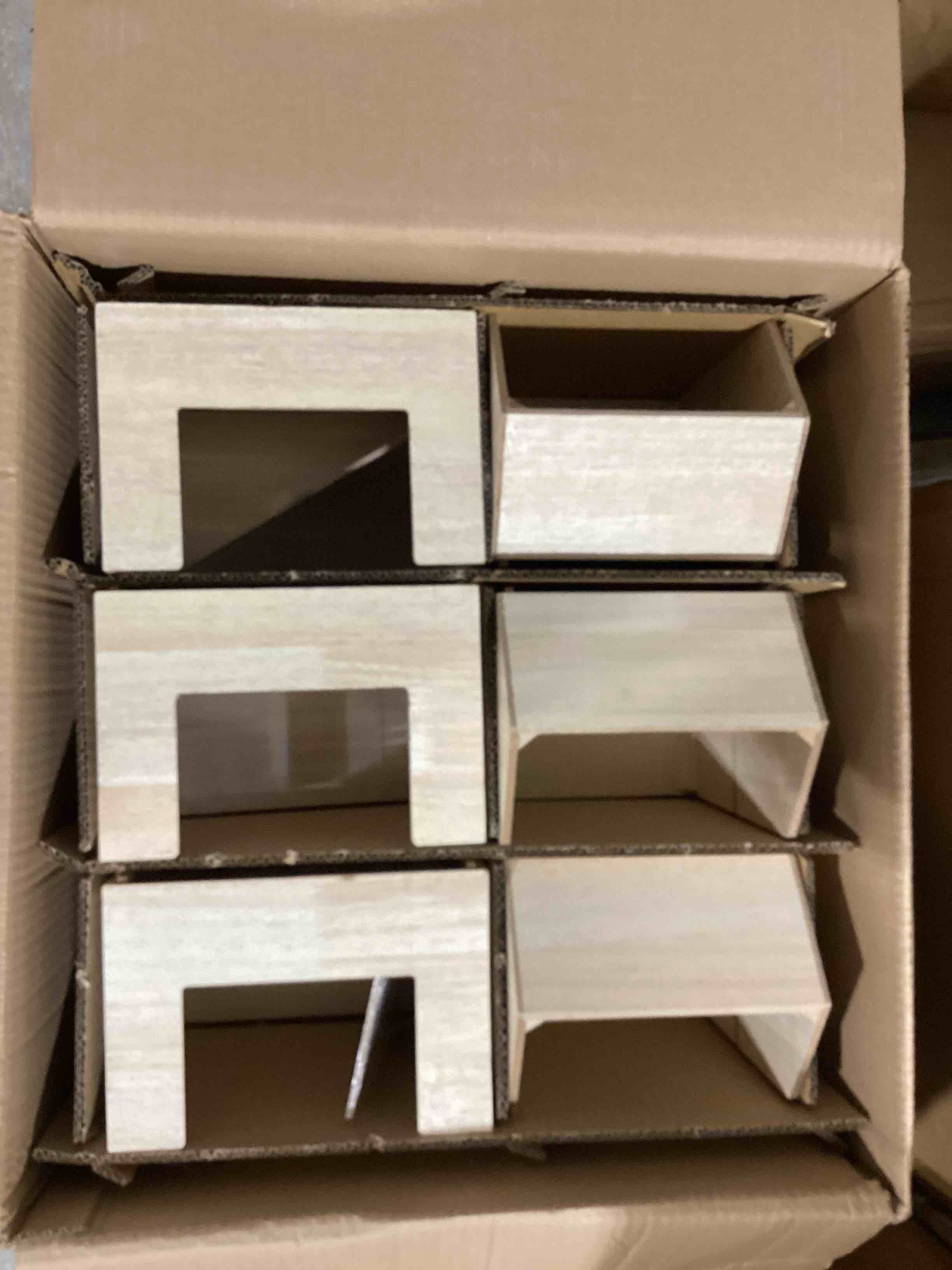 Stackable Wooden bins