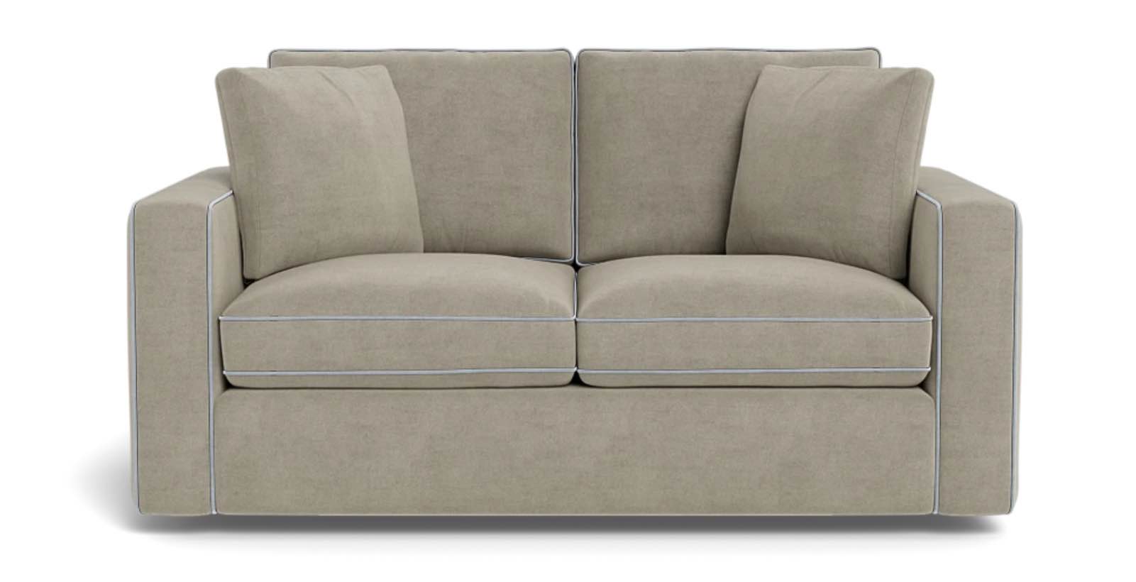 Loveseat with Contrast Piping