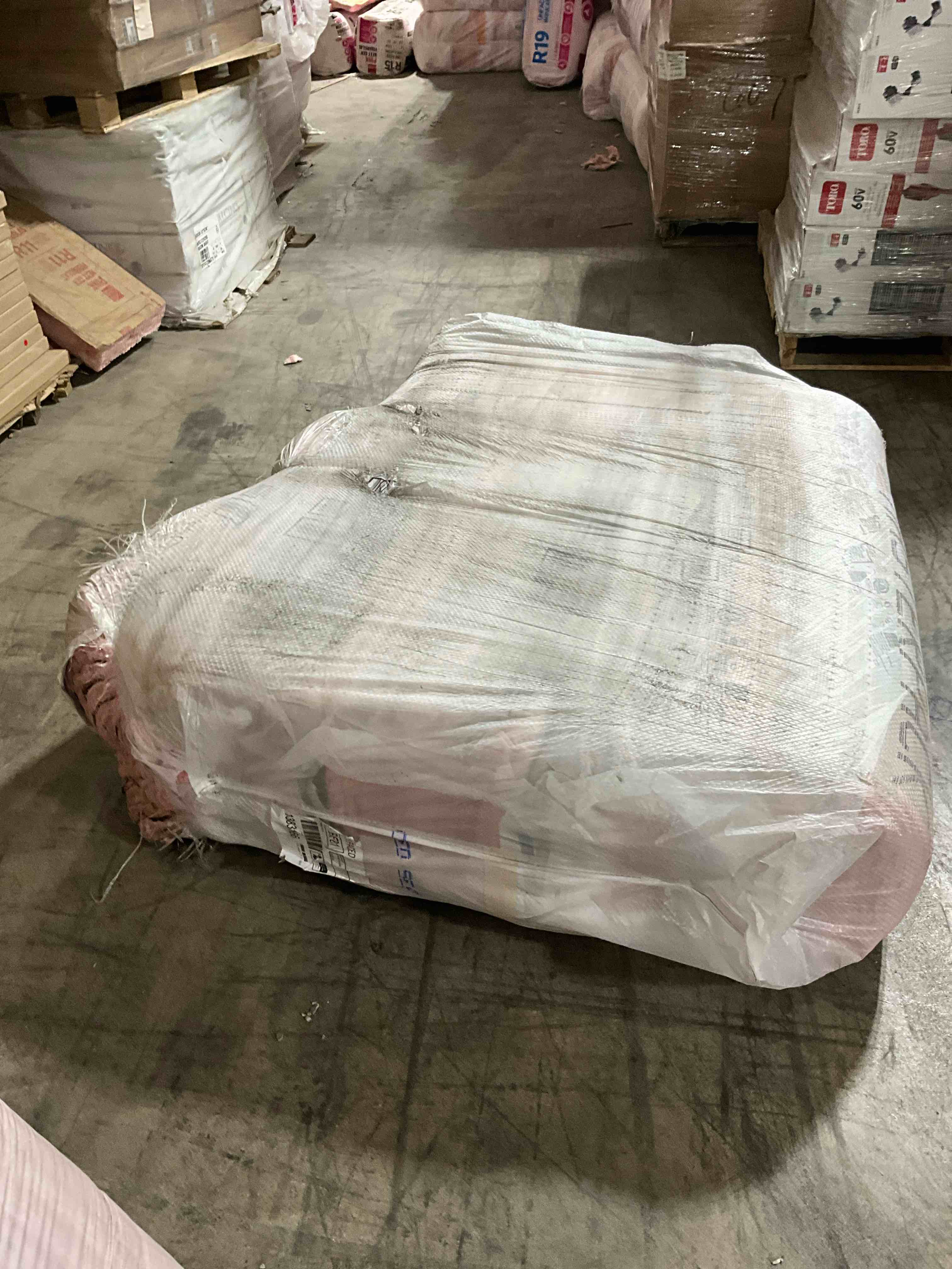r11 faced insulation 15” wide 93” long 125.9 sq ft per bag