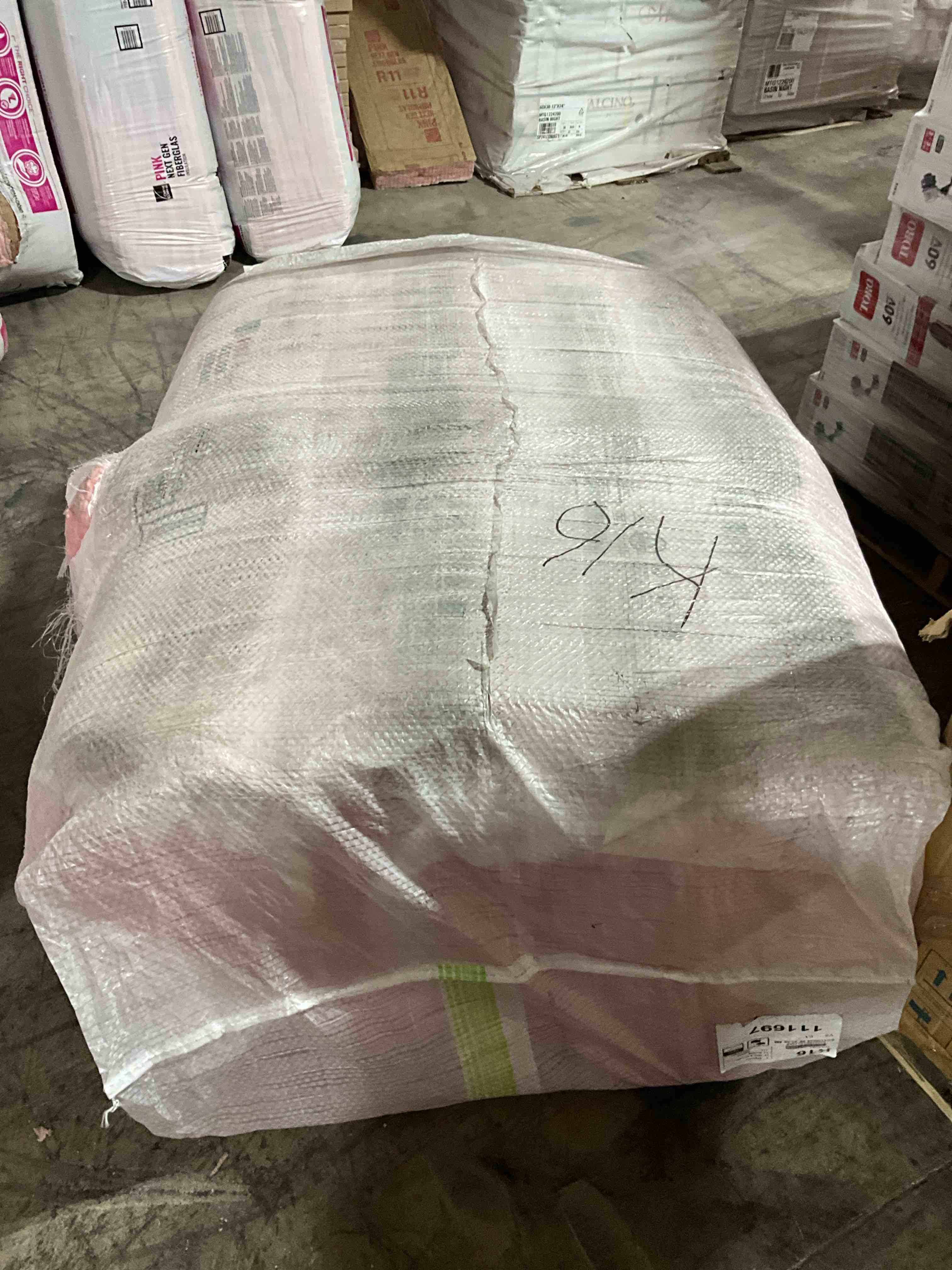 k16 insulation 24”wide 48” long 112 sq ft per bag
