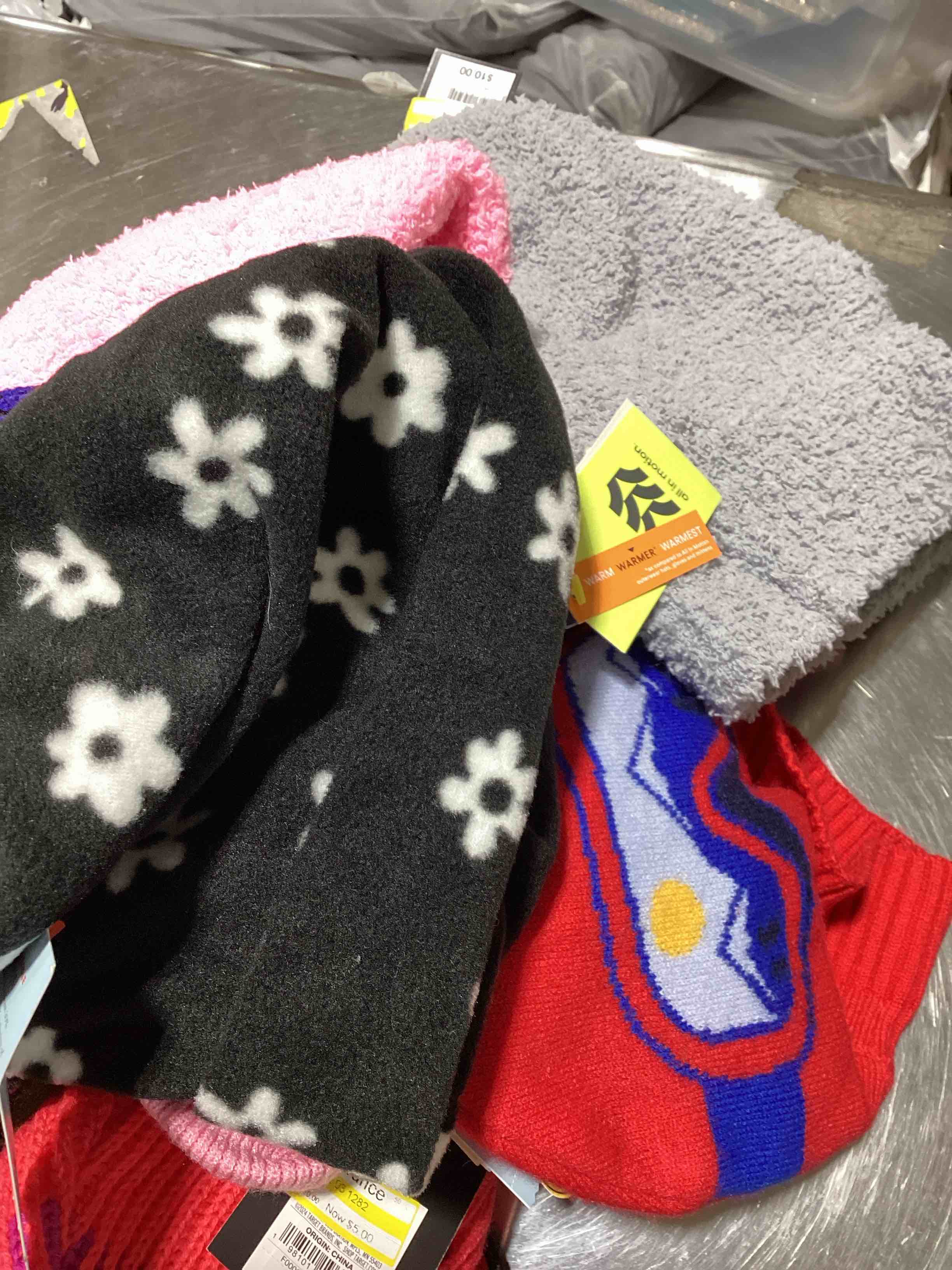 Clothing different size color and style