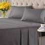 *DAMAGED BOX*   CGK linens brand new sets twinXL microfiber sheets, 16 sets. grey 