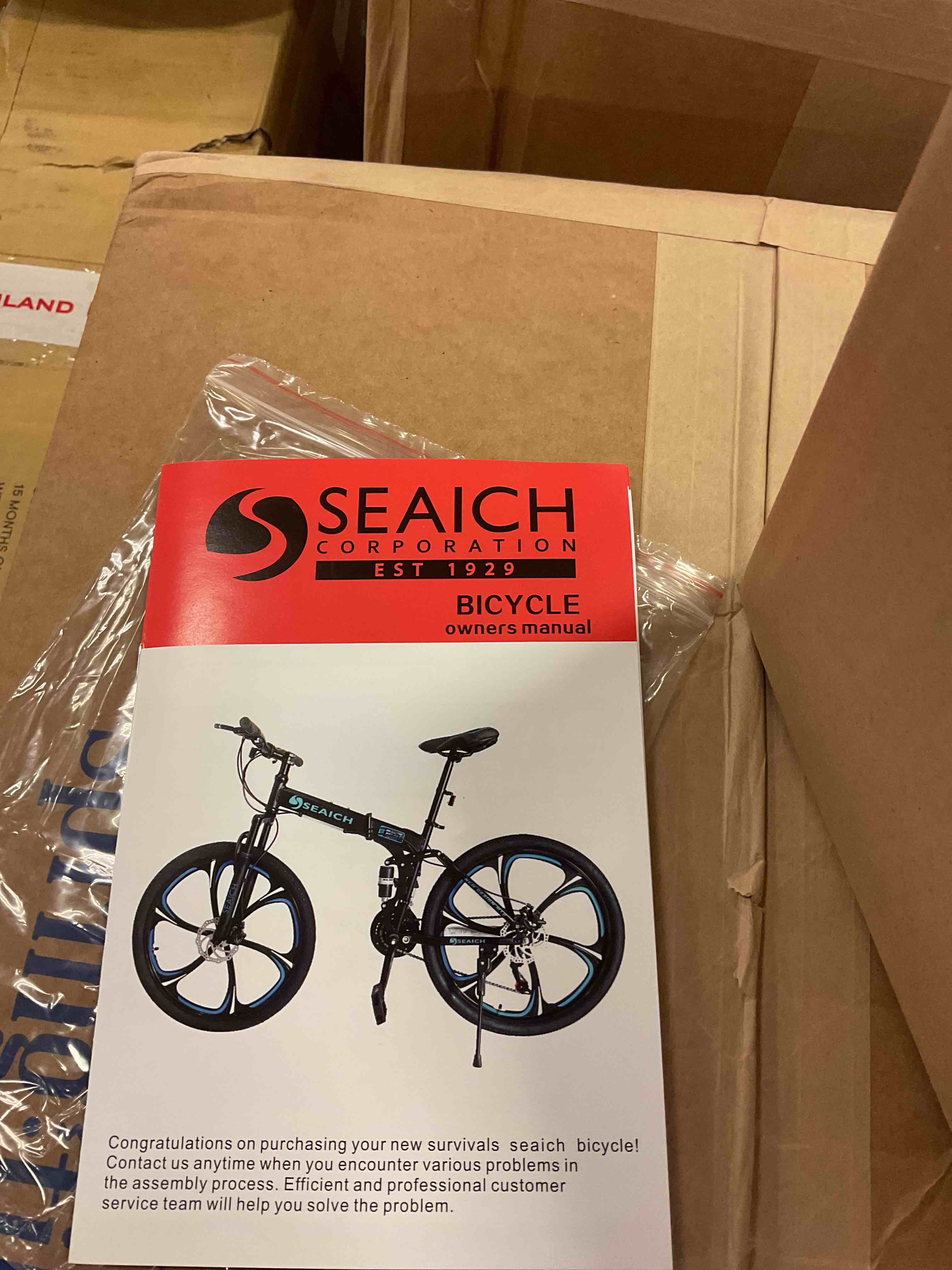 SEAICH White Bike 