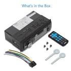 Pyle Single-DIN In-Dash Digital Marine Stereo Receiver with Bluetooth (Black)  PLMRB29B
