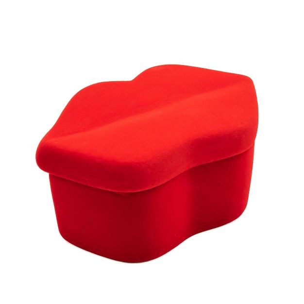 Flocked Boxes Lips - Bullseye's Playground™ (6 pieces)