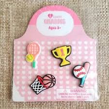 Collection of four "Sports" Shoe charms sets (sealed) (10 pieces)