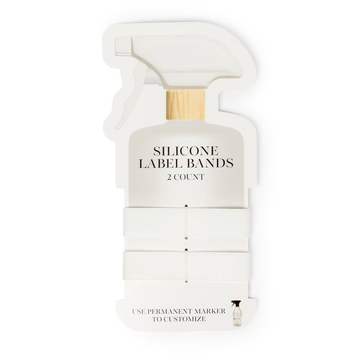 Silicon Bottle Labels - Bullseye's Playground™ (1 box)