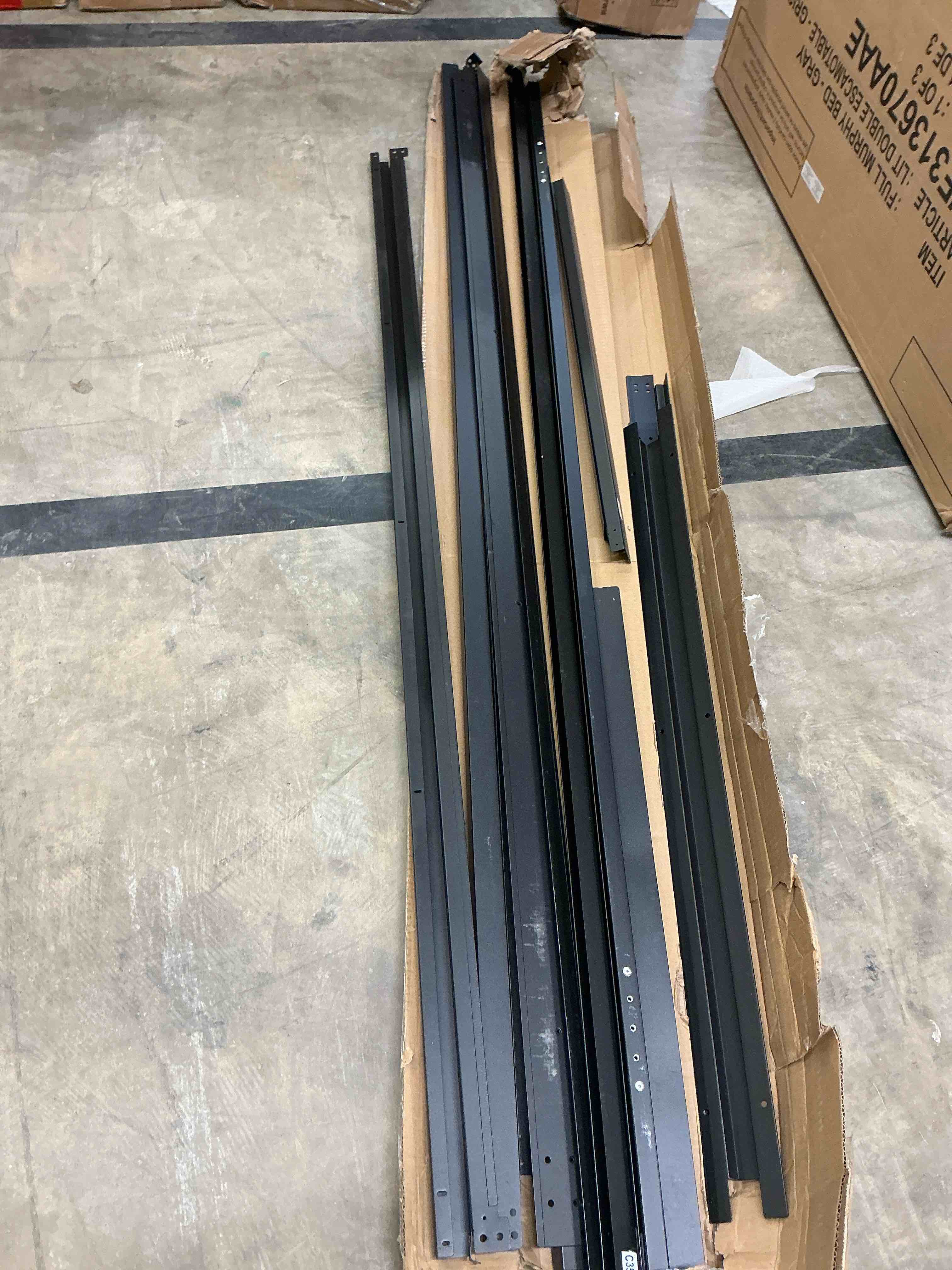 Bed parts, unknown measurements without manual or screws